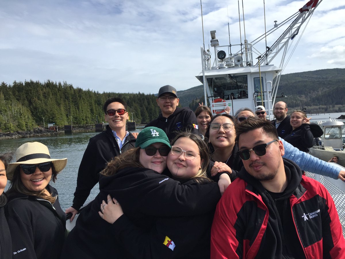 With final exams done, NS students got up at 4:30 yesterday to start our year end cultural exchange trip.  After 3 planes, 1 bus, and a ferry we finally made it to beautiful Haida Gwaii.  Kajjarnaqtuq!
