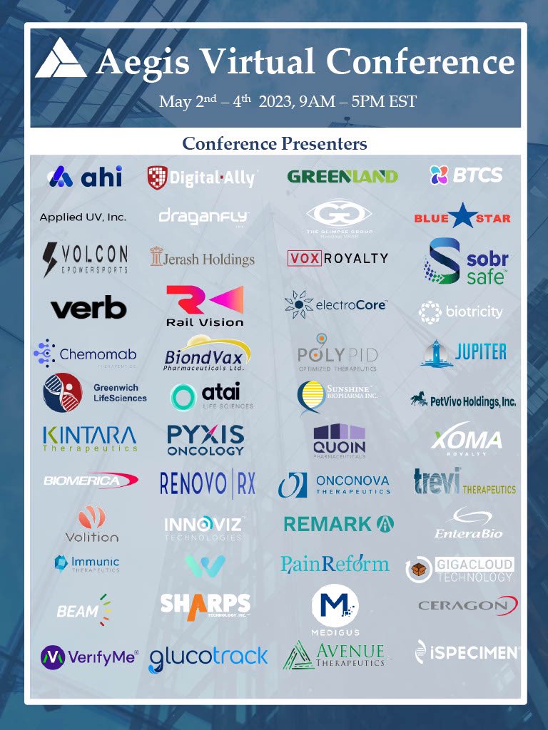 AegisCapCorp's tweet photo. Starting our 3rd day
Join us:
https://t.co/kLPn3PP1ZM https://t.co/KvA2RoODxk
