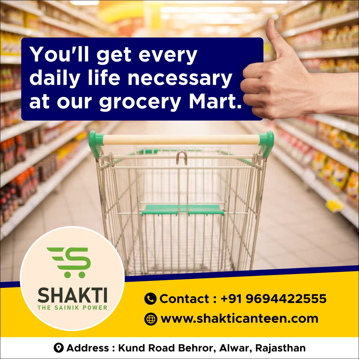 We are one of the most Reliable grocery Mart.
Buy Fresh Food Products Now
.
#grocery #grocerystore #groceryshopping #onlineshopping #shopping #shaktistore #growth #freshproducts