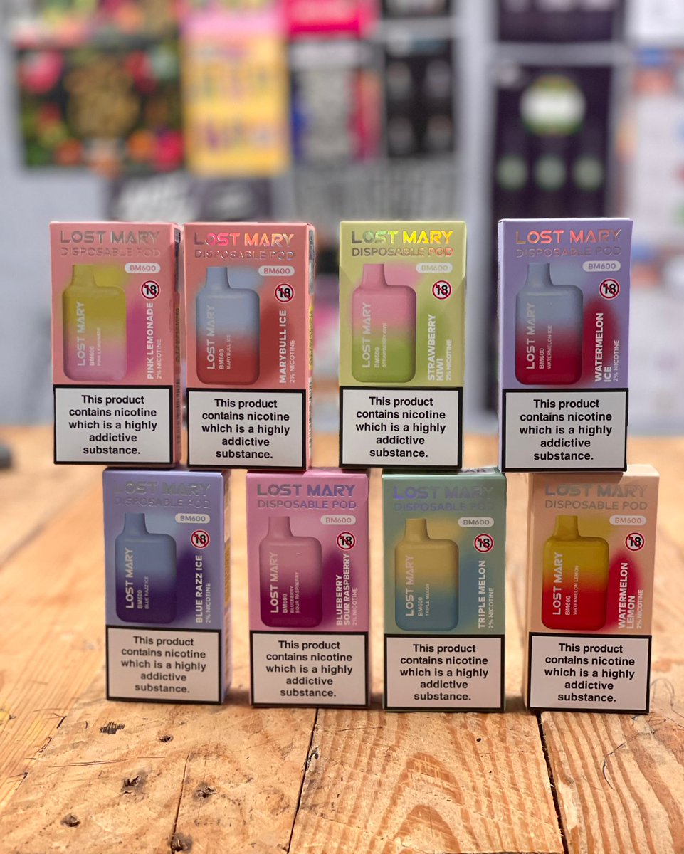TMBNotes's tweet image. Lost Mary BM600 Disposable Vape Pod Device 😛
* Beginner-Friendly Disposable Vape
* 600 Puffs - Outlasts 20 Cigarettes
* Inhale Activated
* Range Of Flavours
* 20mg Nic Salt
* 2ml E-Liquid
Click link to shop tmbnotes.co/lost-mary-bm60…

#tmbnotes #vapehop #lovevape #quitsmoking #vape
