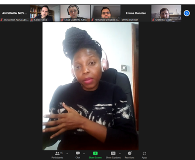 TFV_FPV's tweet photo. Thank you @EssexHRC for inviting #TFV Kizita Forgwe, Programme Manager in #DRC to participate alongside other international human rights experts in an event on employability and skills necessary for successful human rights practitioners. https://t.co/xFABtnvswB