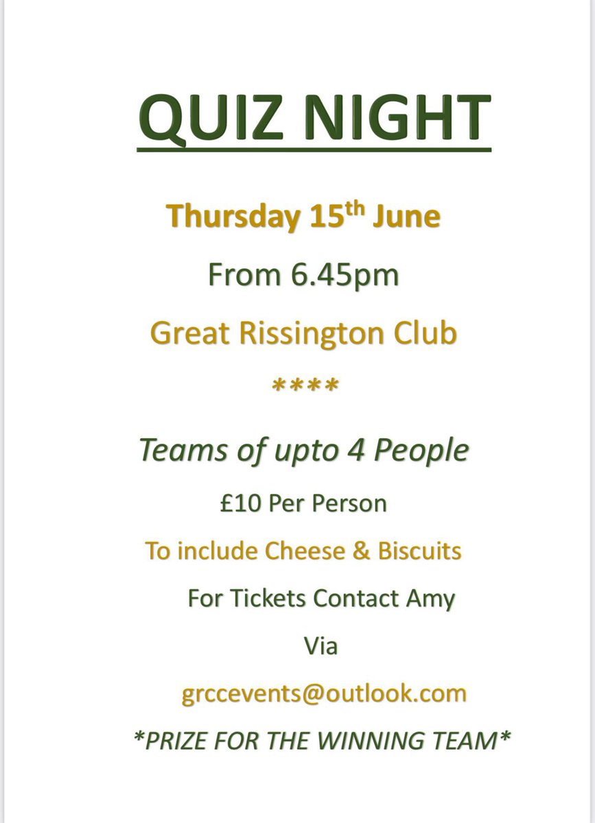 Great Rissington CC (@rissycricket) on Twitter photo 