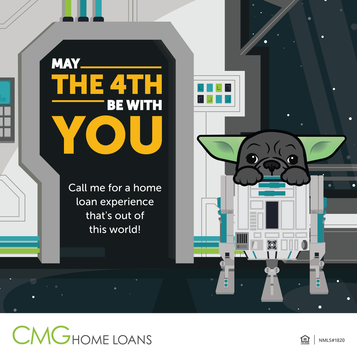 mortgagekim's tweet photo. May the Fourth be with you! Are you ready for a home financing experience that’s out of this world? You don’t need to travel to a galaxy far, far away to make your homeownership dreams come true! 
Trust your local loan Jedi at CMG Home Loans! Contact me today to get started 🌟
" https://t.co/xPkGyuLgsG