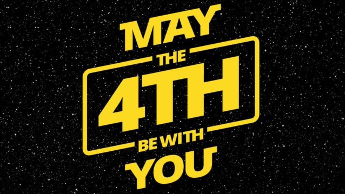 Have a great May 4th, friends!