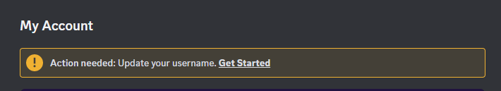 DarkScarletTech's tweet photo. Early look at the new discord username switching process UI! 
Note: This may be against Discord TOS and this tweet is purely for showcase and educational purposes and only a client side mod!

#Discord #Windows11 https://t.co/OnYZVoioYU
