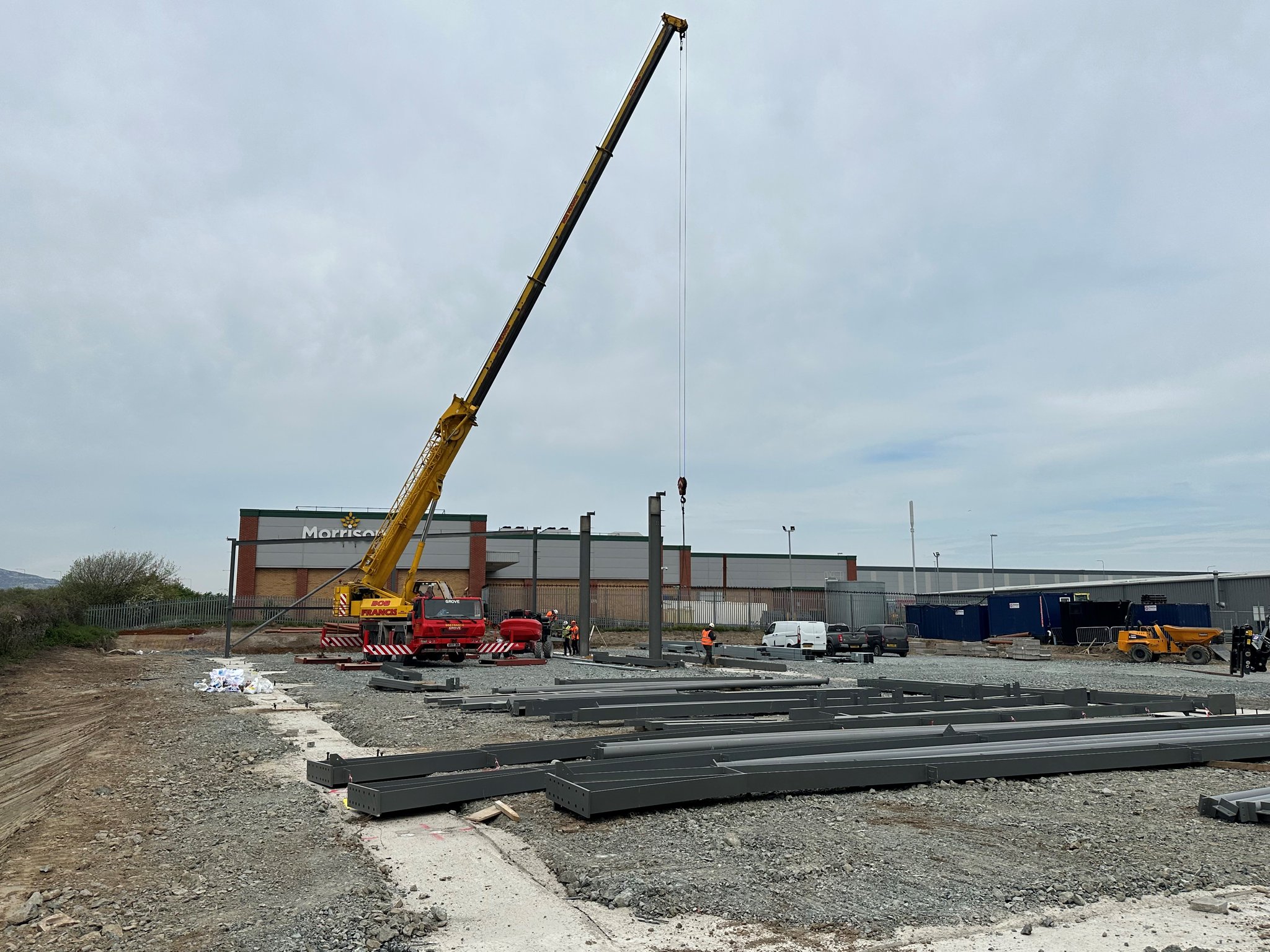 Isle of Anglesey County Council KeepWalesSafe on Twitter "Construction work to build a further