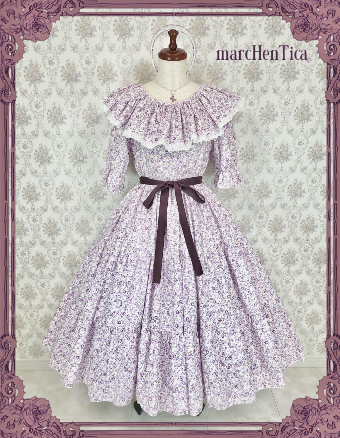 いちごミルクワンピース marcHenTica ロリータ