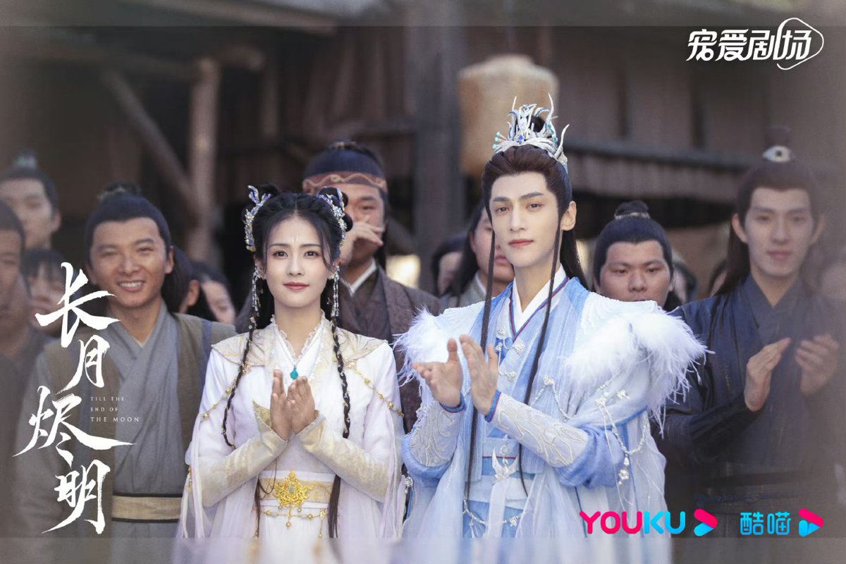 CdramaL's tweet photo. 「📸 | E viveram FELIZES para SEMPRE! ❤️🫣

O drama de xianxia #TilltheEndoftheMoon, estrelado por #LuoYunxi e #BaiLu, lança novas fotos do nosso casal favorito — Disponível no Wei Fansub, Phoenix e mais ✨

#长月烬明 https://t.co/KwyADmBFG9