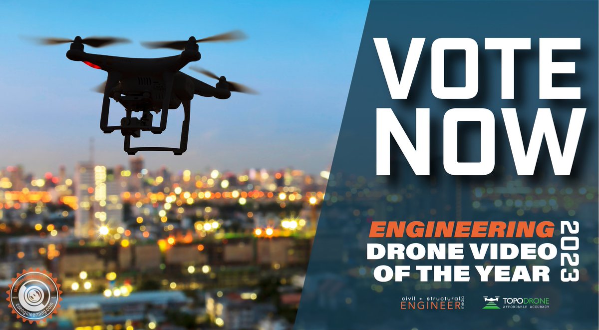 TheZweigList's tweet photo. Remember that you can vote for your favorite video ONCE PER DAY! Keep yours at the top!
https://t.co/QiIlHz8LK4
#EDVY #EDVY2023 #drone #UAV #vote #video #contest #AEC #dronevideo #engineering #architecture #construction #topodrone #zweiggroup #csengineermag https://t.co/WQB7EWCpzB