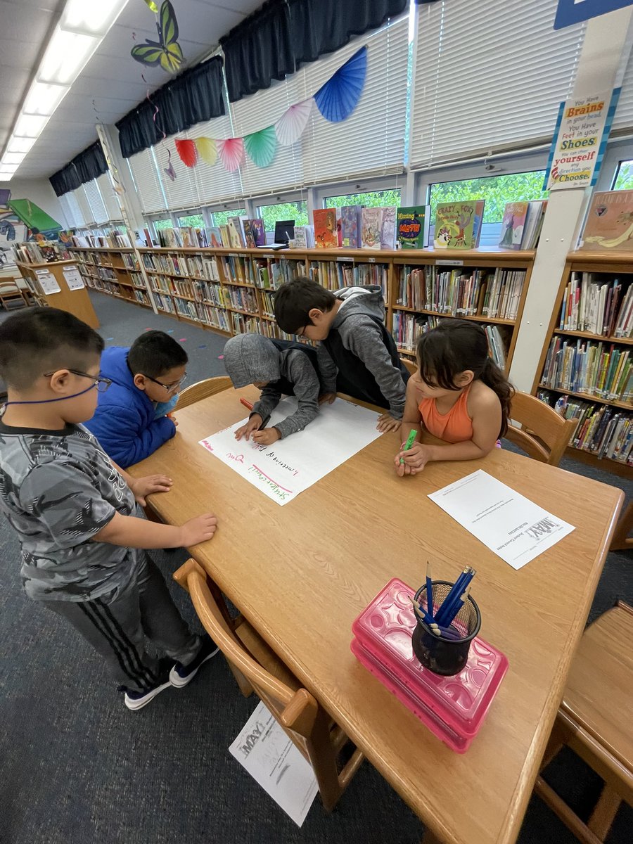 frosty_teacher's tweet photo. Student Council representatives created a collaborative poster to make a recipe about Student Council at our meeting this morning. We’ll be using these posters to recruit next years representatives!

@SullyES_LCPS #QTEL https://t.co/fD6gyuIu9D
