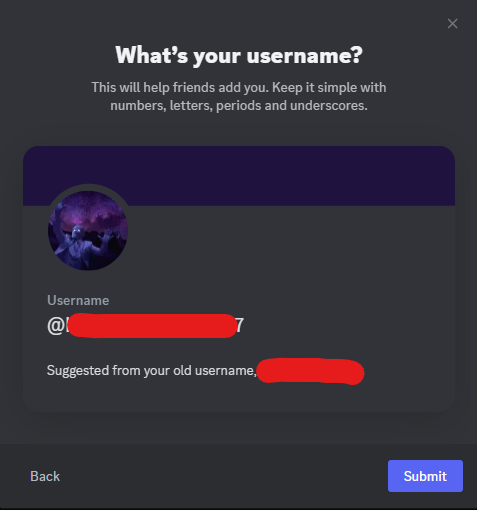 DarkScarletTech's tweet photo. Early look at the new discord username switching process UI! 
Note: This may be against Discord TOS and this tweet is purely for showcase and educational purposes and only a client side mod!

#Discord #Windows11 https://t.co/OnYZVoioYU