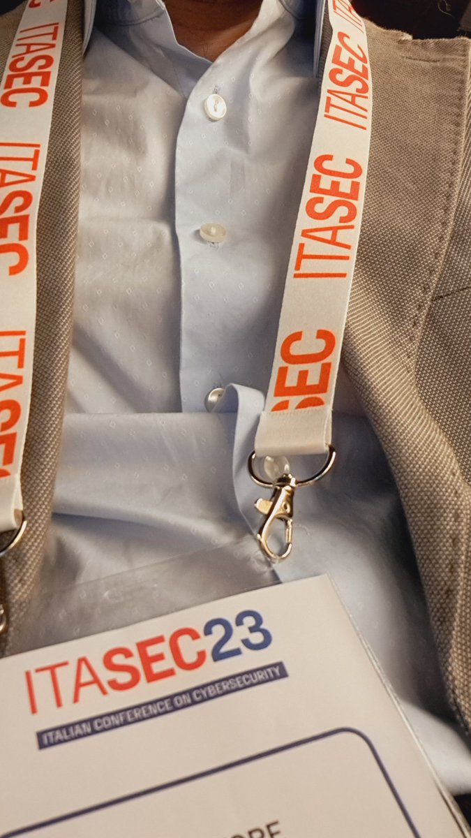 msalvaeng's tweet photo. Oggi a @ITASEC_Conf con @BVTECHGroup per ascoltare i temi sulla cybersecurity nel panorama italiano https://t.co/vSJ3VMrOlv