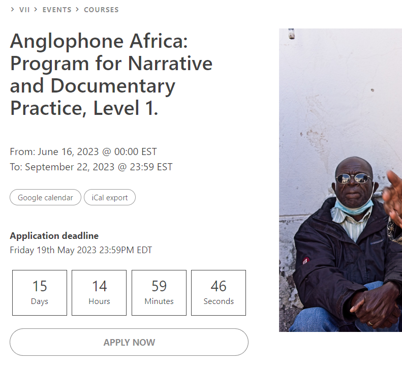 Opportunity Alert!!! For Photographers!! theviifoundation.org/event/anglopho…