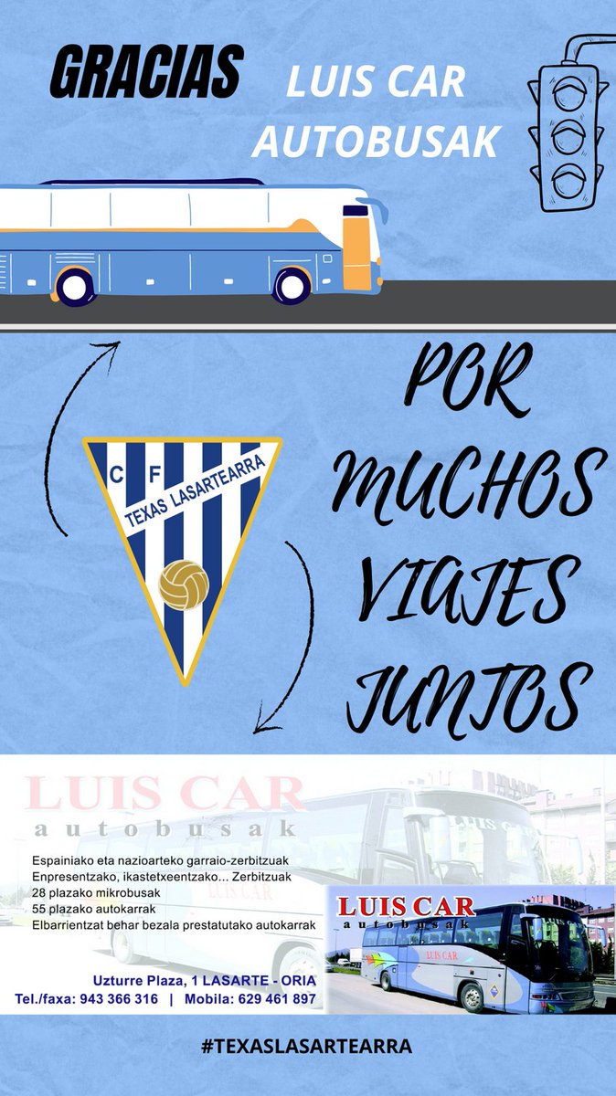 TEXASLASARTE's tweet photo. Gracias a Luis Car Autobusak.

Por muchos viajes juntos. https://t.co/Is1iFfuSCQ