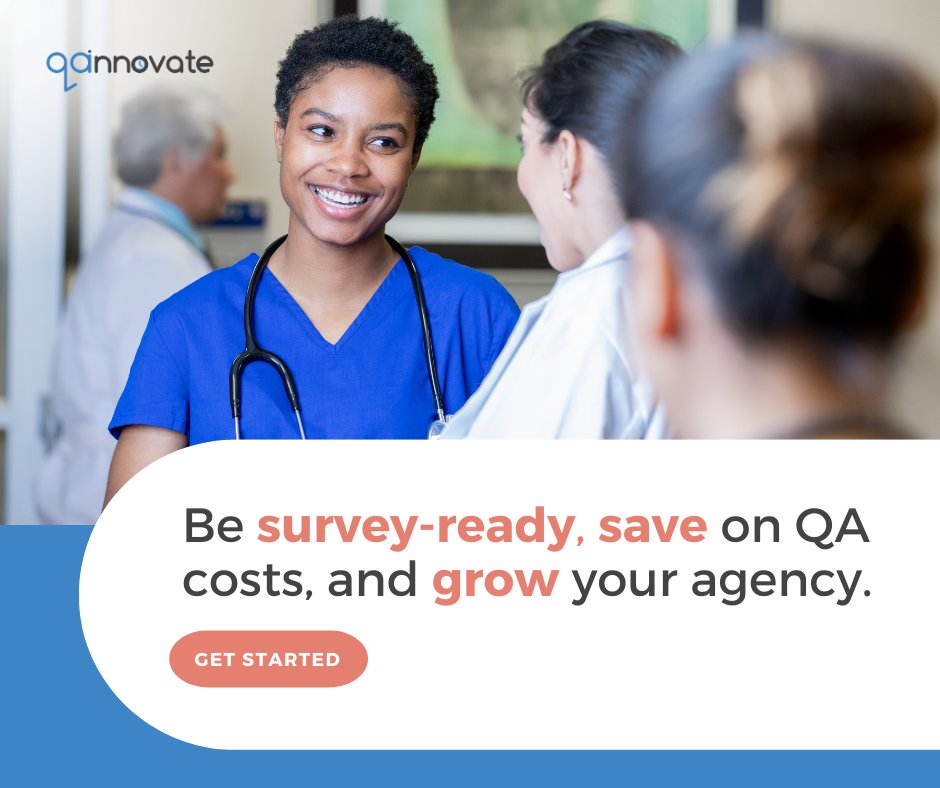 It has always been our mission to provide you with 100% quality visit note QA service. We are here to help you maintain compliance and save money, so you can focus on patient care, and grow your home health agency. 

#homehealthdocumentation  #visitnotesQA #QAservices