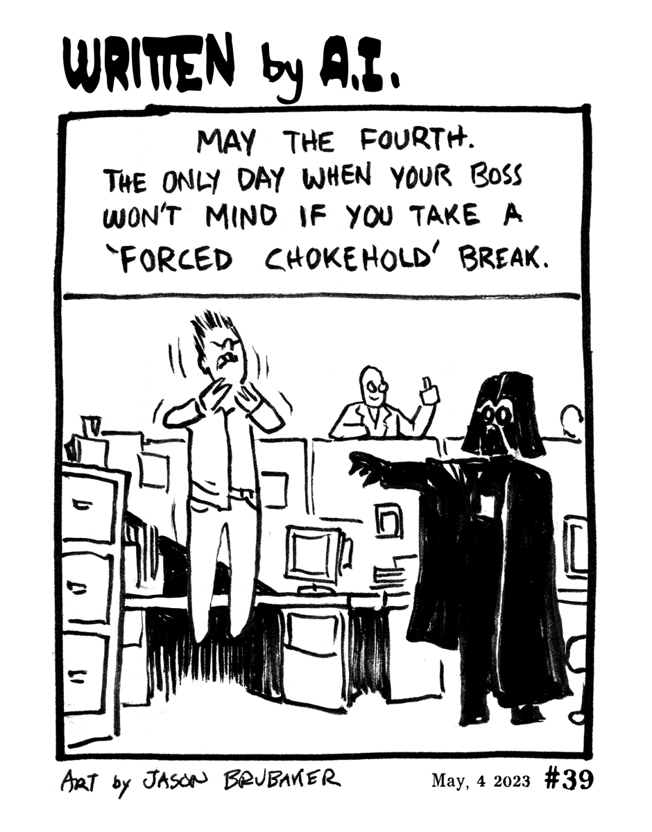 The first daily comic written by #ai

🤖Episode #39 of 100

✅Collectible edition of this episode: Coming soon...

Art by human, <a href="/Jason_Brubaker/">Jason Brubaker</a>
Produced by <a href="/MacroverseHQ/">macroverseHQ⚡️</a>