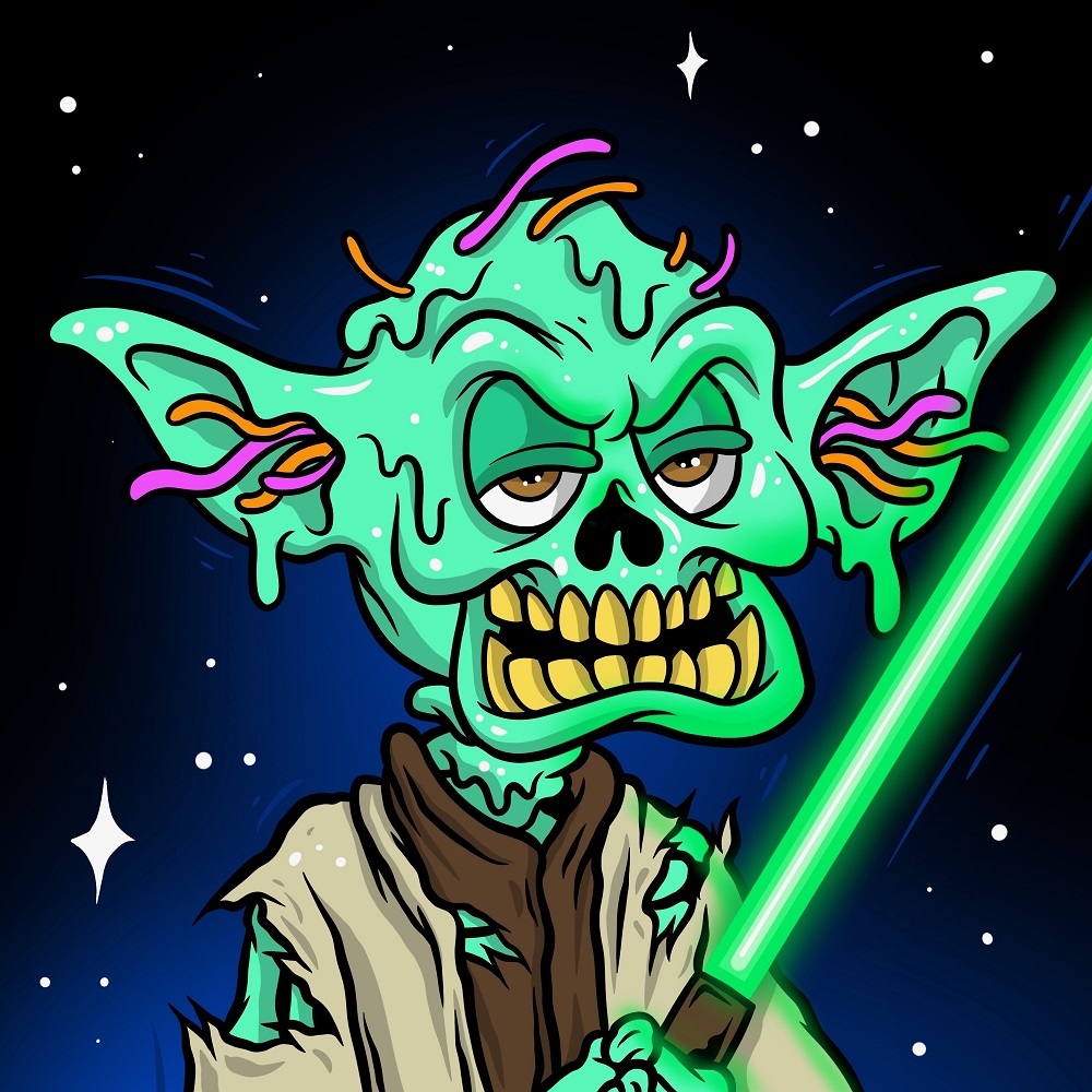 Greetings from Skullda, May the fourth be with you!

Celebrate we shall, the force strong with TSC it is. 

#ToxicSkullsClub #MayTheFourth #NFTcommunity #StarWars #StarWarsDay