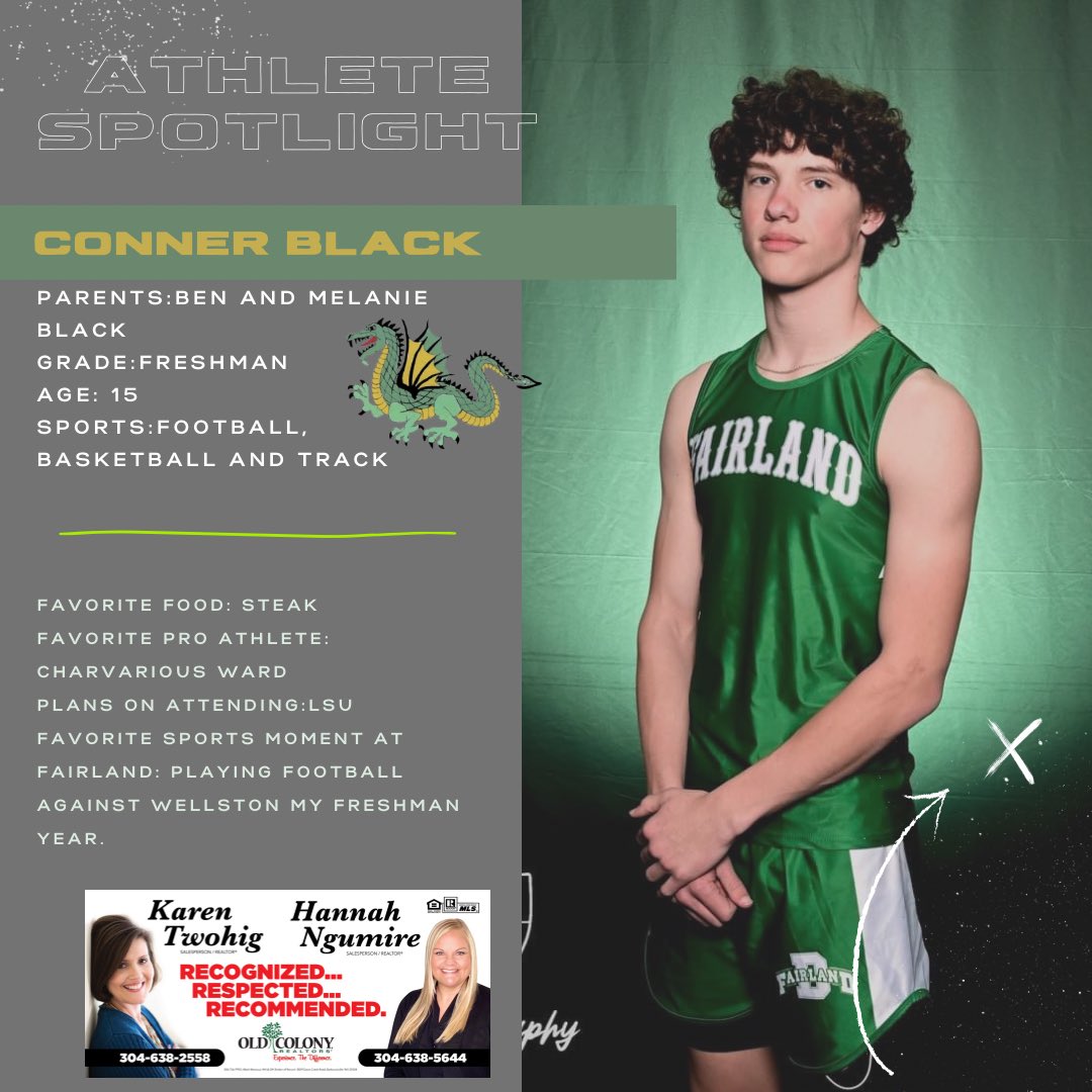 fhsdragonsports's tweet photo. This weeks Old Colony Realtors, Hannah Ngumire with Karen Twohig Team Athlete Spotlights are Conner Black, Jordan Spencer, Avery Byers and Ethan Wall. https://t.co/jLD4PIcece