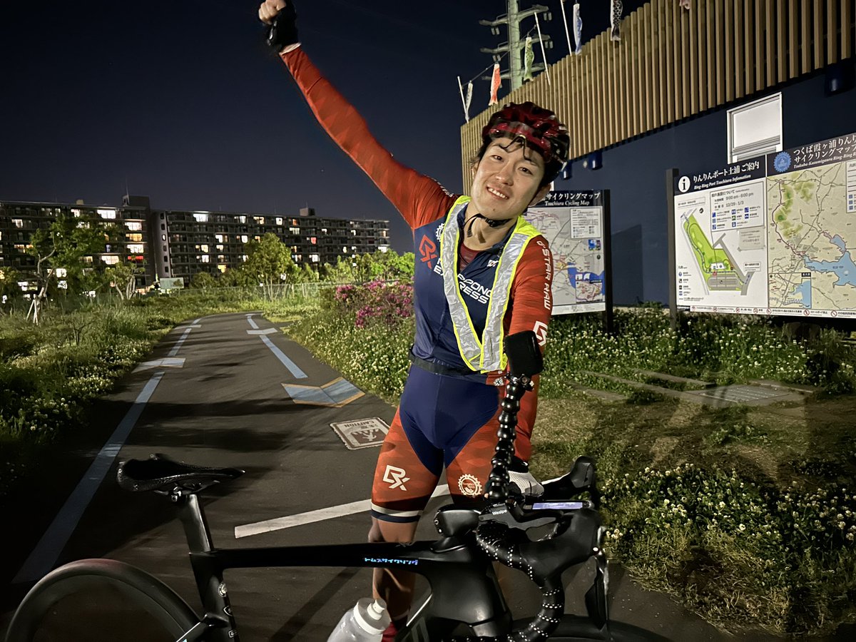 toms_cycle's tweet photo. カス3無事にゴールしました！！！
トータル379km、本当によく頑張りました😭😭
めちゃくちゃ感動した！！！ https://t.co/tTfj38F2aM