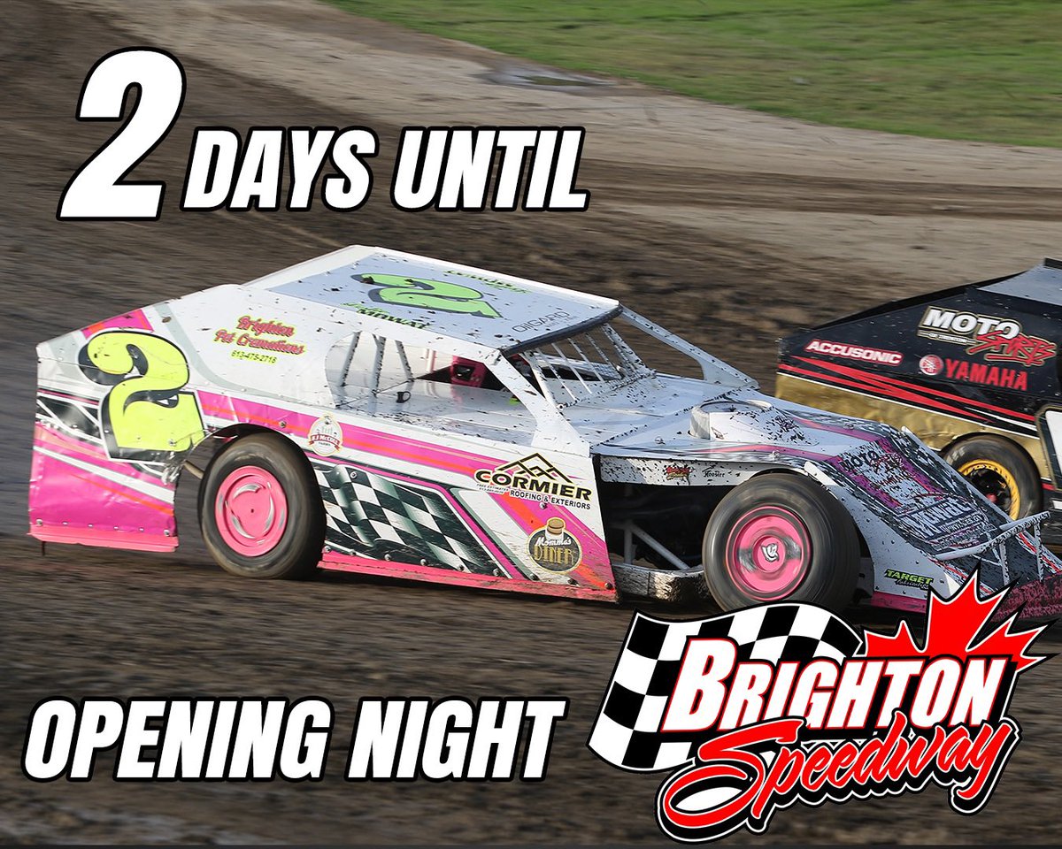 BrightonSpdwy's tweet photo. 1/2 ONLY 2 DAYS AWAY FROM DIRT FLYING ACTION!!  

Today we are switching it up a bit for the daily quiz! https://t.co/OzKsbXU897