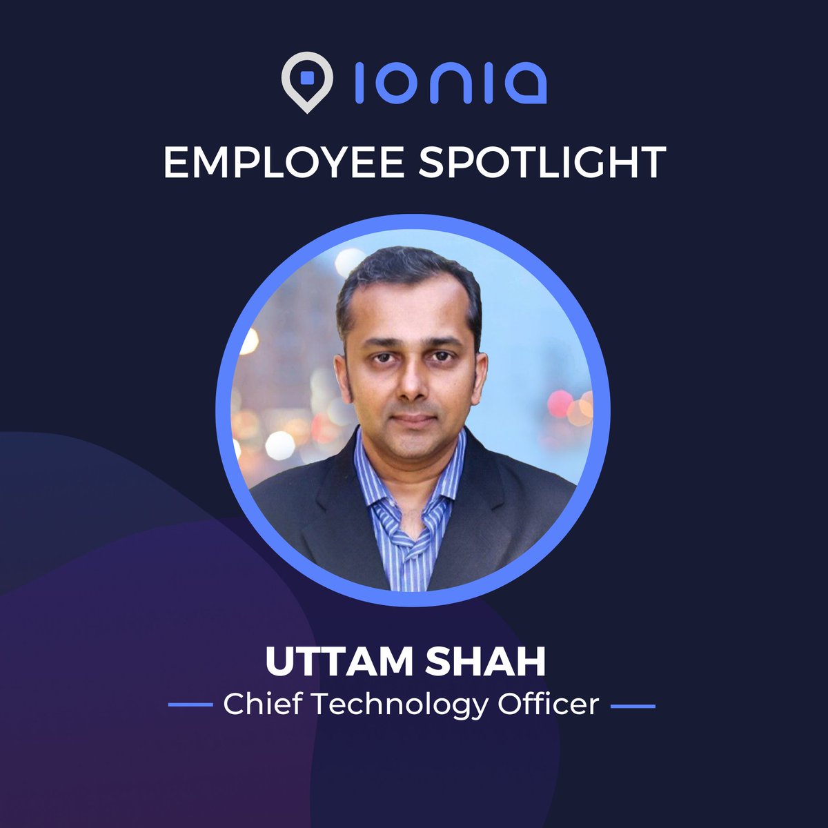 Meet our Chief Technology Officer: Uttam Shah! 
With 18 years of experience in overseeing big enterprise app implementations (Nike, Intel &amp; more 😉), he now leads Ionia's next-gen tech planning, implementation, and development. We're lucky to have him on our team! 🙌