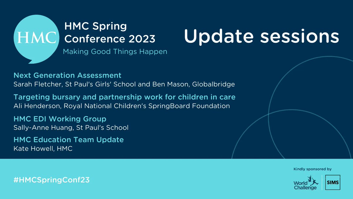 HMC_Org's tweet image. This afternoon we're looking forward to hearing a series of short updates relating to @HMC_Org's key priority areas &amp;amp; we're particularly pleased to welcome Ali Henderson from the Royal National Children's SpringBoard Foundation @RNCSF1 to discuss #SchoolPartnerships &amp;amp; #Bursaries