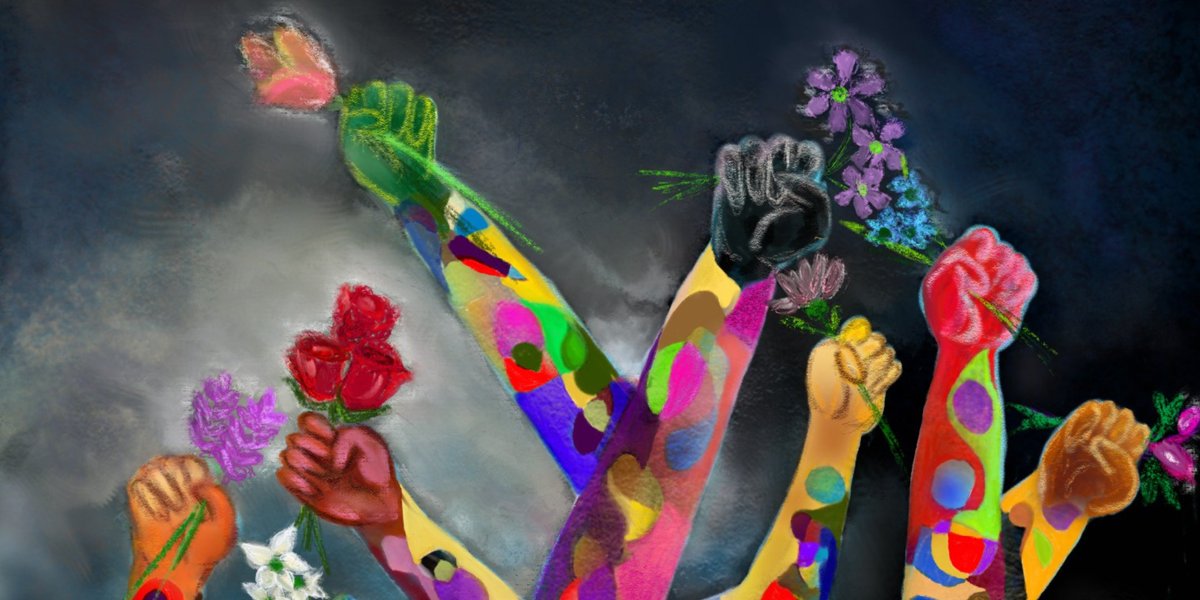 Join us in celebrating #AsianHeritageMonth! Learn more about our faculty and students' research and anti-Asian racism initiatives, and explore event programming this May at the Asian Institute, <a href="/UofT/">University of Toronto</a> and beyond. Artwork by Taruneek Kapoor @Messinolas

munkschool.utoronto.ca/ai/news/join-u…