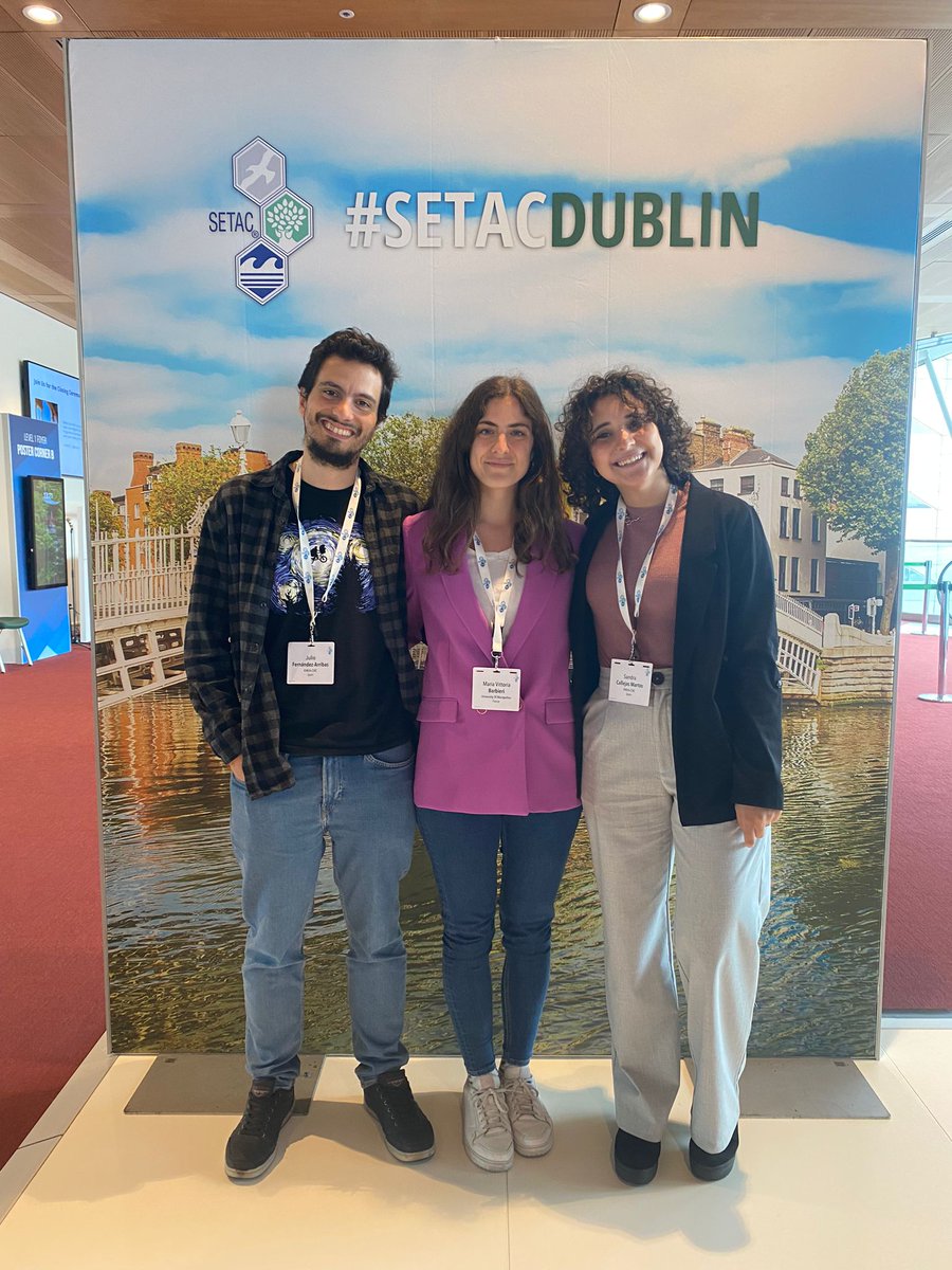 Ethel Eljarrat (@eeljarrat) on Twitter photo Members of my team <a href="/EEljarrat/">Ethel Eljarrat</a> at #SETACDublin, the PhD students Julio Fernández <a href="/jfdez90/">Julio Fernández</a> and Sandra Callejas <a href="/Sandra17cm/">Sandra Callejas Martos</a>, and the Post-doc Mavi Barbieri @MariaVittoria92 who will be joining our group at <a href="/IDAEA_CSIC/">Inst. of Environmental Assessment & Water Research</a> next week! Members of my team <a href="/EEljarrat/">Ethel Eljarrat</a> at #SETACDublin, the PhD students Julio Fernández <a href="/jfdez90/">Julio Fernández</a> and Sandra Callejas <a href="/Sandra17cm/">Sandra Callejas Martos</a>, and the Post-doc Mavi Barbieri @MariaVittoria92 who will be joining our group at <a href="/IDAEA_CSIC/">Inst. of Environmental Assessment & Water Research</a> next week!