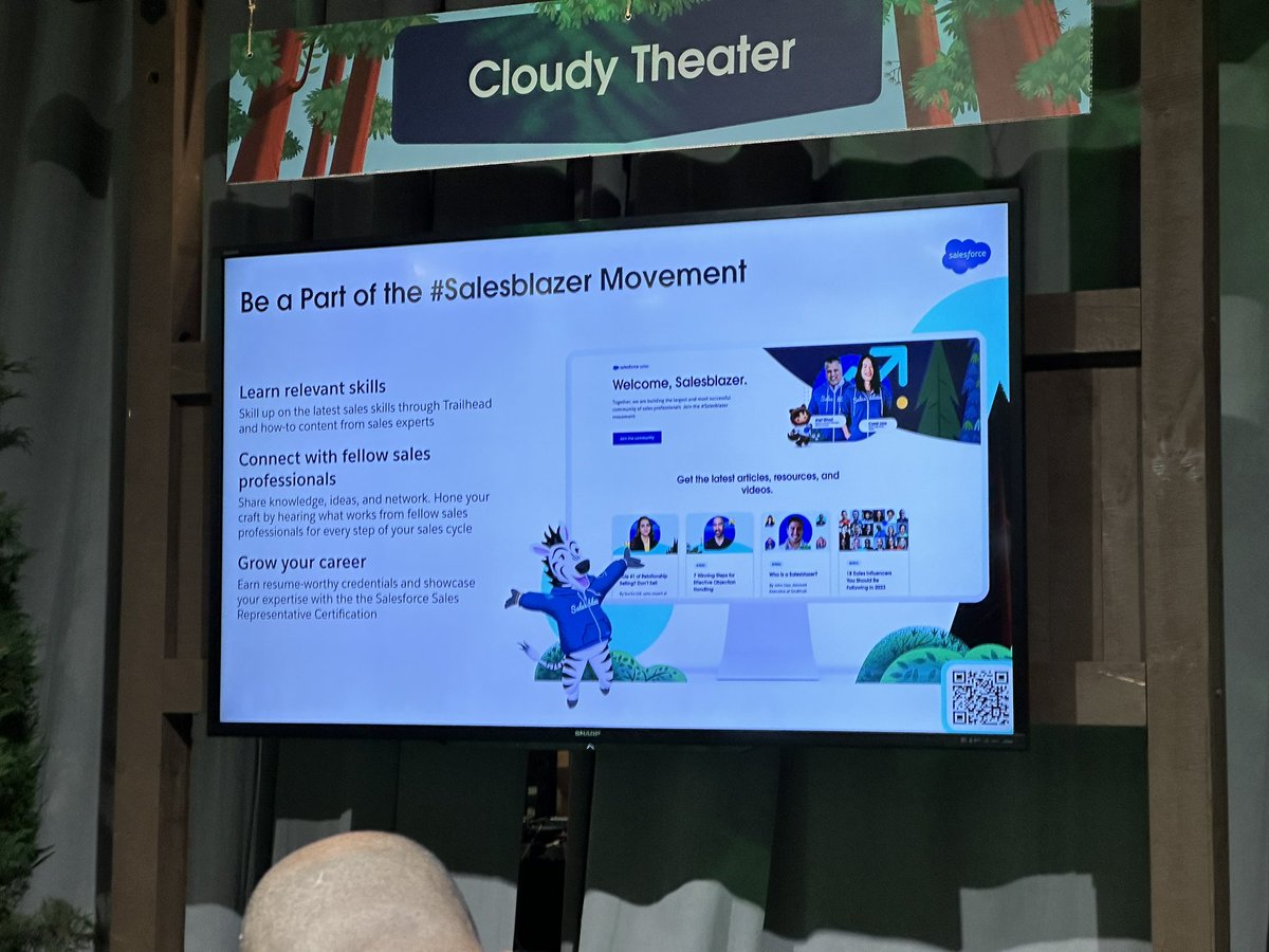 #Salesblazer Unite! Hearing about the new @salesforce Sales Rep Certification from @MelanieWachs at #salesforcetour NYC

I spy Zig the Zebra!