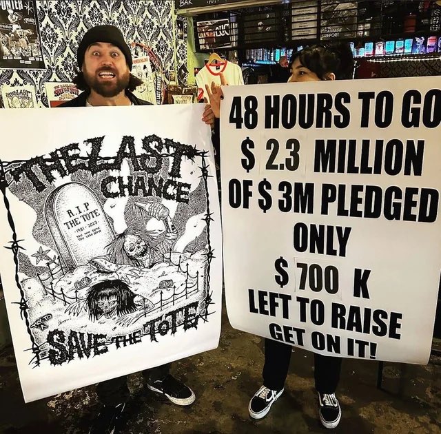 CaraMia200's tweet photo. #SaveTheTOTE  #Melbourne #Music https://t.co/MpJULNWiqe