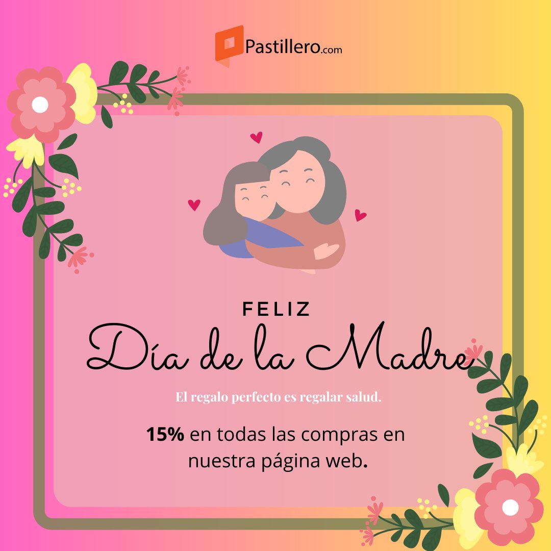 Pastillerocom's tweet photo. Desde https://t.co/Ut62eBkXUq queremos celebrar a todas esas madres, tías, abuelas, hermanas maravillosas que siempre han estado ahí en lo bueno y en lo malo
Y queremos celebrarlo con un 15% en todos nuestros productos en nuestra página web
https://t.co/hJaeDfn1Xa
#DiaDeLaMadre https://t.co/stmoZXOXZY
