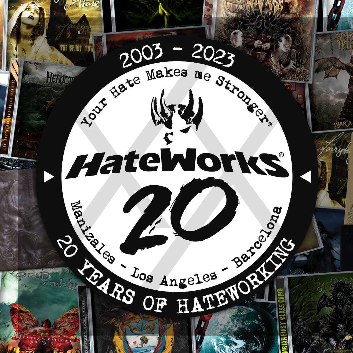 hateworkers's tweet photo. En HateWorks estamos celebrando nuestros primeros 20 años!
Durante Mayo 20% de descuento en toda la tienda y por compras superiores a $20USD envío gratis en Colombia!
Use el código HWS20 al momento de hacer el pago en https://t.co/LXQdnL9xyd
#HWS20 #YourHateMakesMeStronger https://t.co/2gerAHA93C