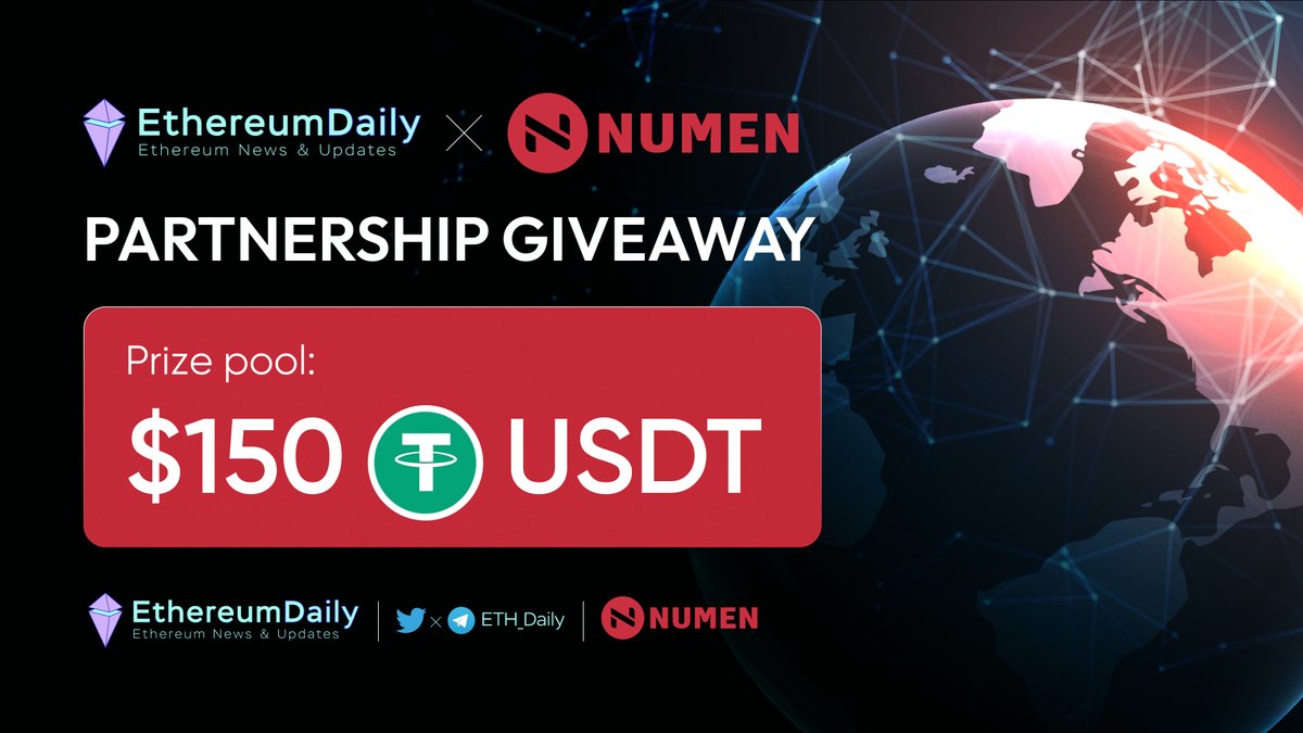 📣 EXCLUSIVE GIVEAWAY CAMPAIGN 

To raise awareness of 🛡️  securing your funds/projects with 
<a href="/numencyber/">Numen Cyber</a>, we’re thrilled to #Giveaway: 

🎁 Prize: 150 #USDT to 10 Participants

✔️ JOIN NOW: galxe.com/bscdaily/campa…

⏰ End in 7 days 

#Airdrop #Giveaway #Airdrops