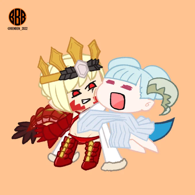抱きつくな!  #FGO #FateGO