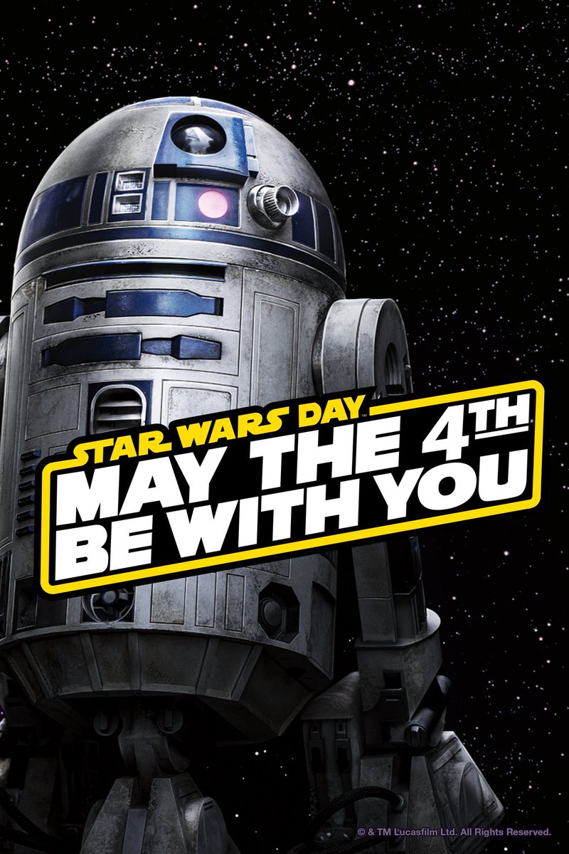 #MayThe4th be with you.