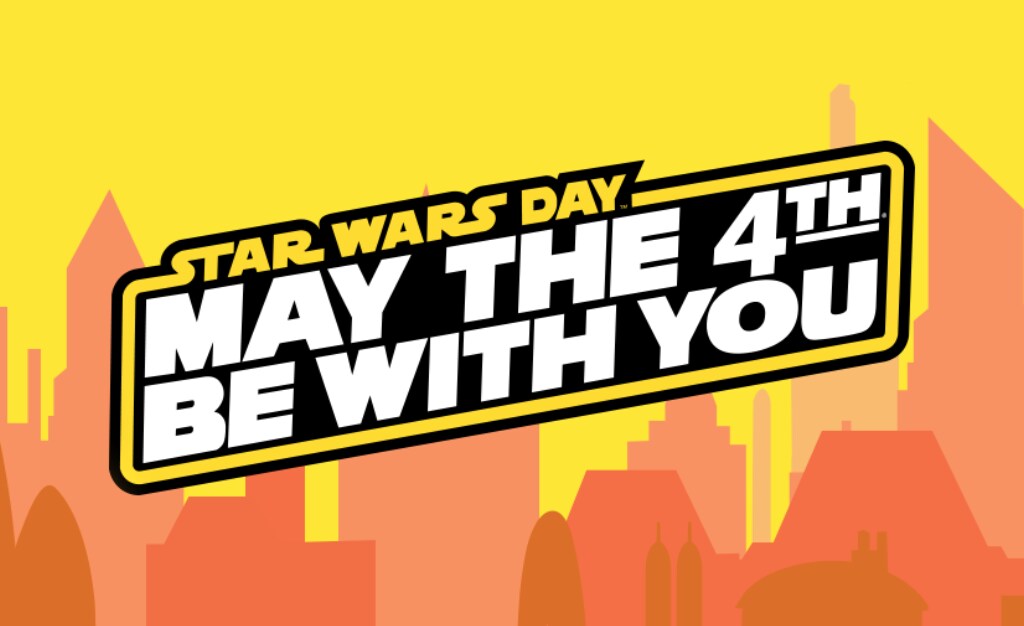 #StarWarsDay 
May the 4th Be With You!