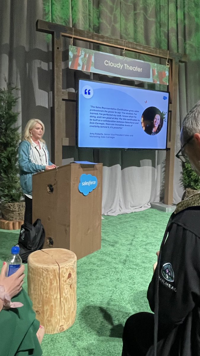 RealSuccessDNA's tweet photo. Salesforce World Tour Carnegie partnership #Salesblazer certification launches now https://t.co/eb1F6brwU7