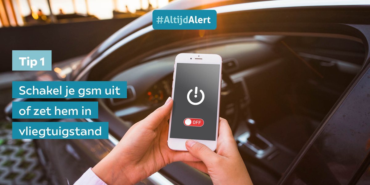 Altijd_Alert's tweet photo. Hoe kan jij #AltijdAlert zijn in de wagen? 🚘
Ontdek meer tips : https://t.co/hTIF0WJngu
#Afleiding #Gsm #Auto #verkeersveiligheid #verkeer #Baloise #Viasinstitute @baloise_be @Vias_institute https://t.co/xa6isTH56R