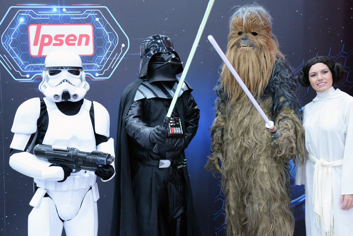 IpsenUSA's tweet photo. Who remembers when we had Star Wars characters at our trade show booth? Here’s a throwback to the 2015 ASM Heat Treat Show. May the 4th be with you! #ThrowbackThursday #IpsenGlobal https://t.co/WL5bZFxyeN