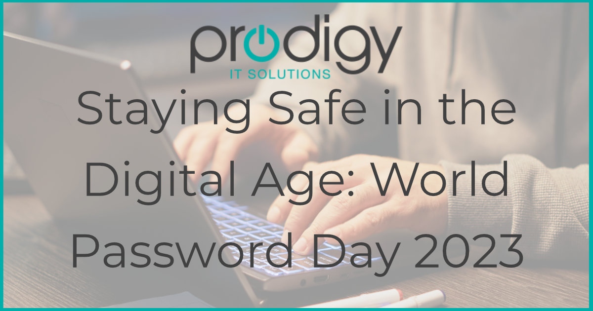 prodigyits's tweet photo. Keep your passwords in a secure location and never write them down on paper or save them in an unencrypted file. #WorldPasswordDay https://t.co/Or9hJ4PXGX