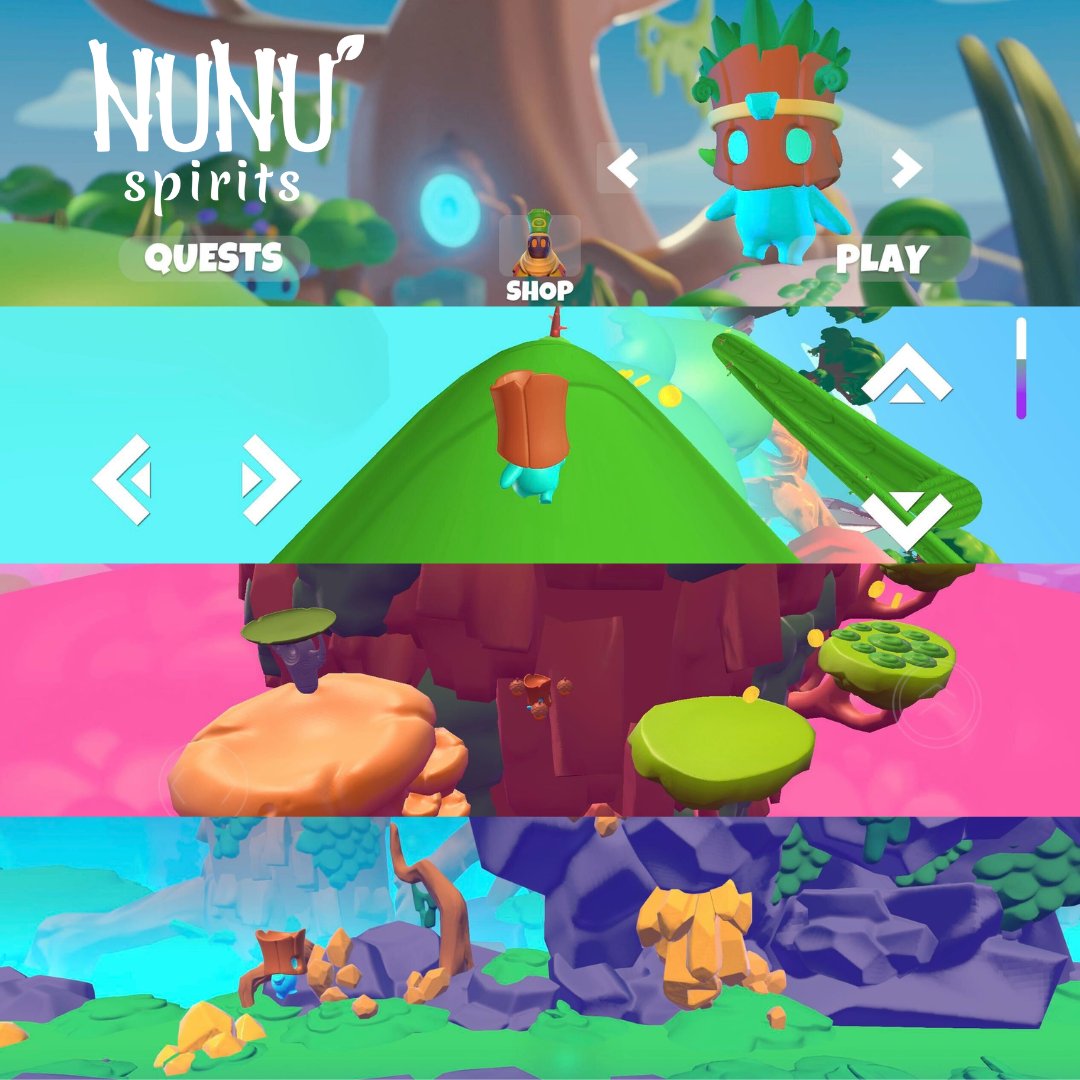 NunuSpiritsNFT's tweet photo. Soft Launch UPDATE 🔄

🙌 New version v1.4.0 is live!

✅ Some quality of life improvements &amp; optimizations
✅ Various Bug Fixes
✅ #NFT Switcher v.1 is working - you will be able to scroll through your collection in the main screen (#NFTs will be added to games in the future) https://t.co/1R4VvtZoXF