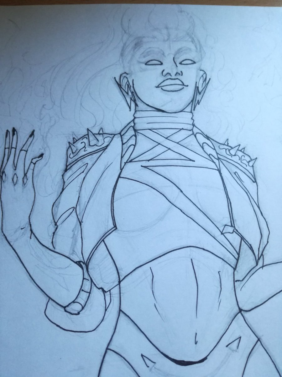 Arnold_draw's tweet photo. In process ⚡
#XMen #comics #Storm #INKED #drawingwhileblack https://t.co/g9rQ9krK03