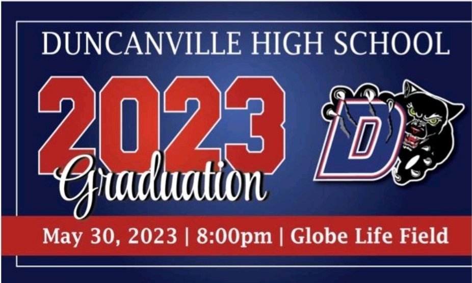Duncanville_HS's tweet photo. 🗣 25 Days Class of 2023! https://t.co/T6iGIp80wK