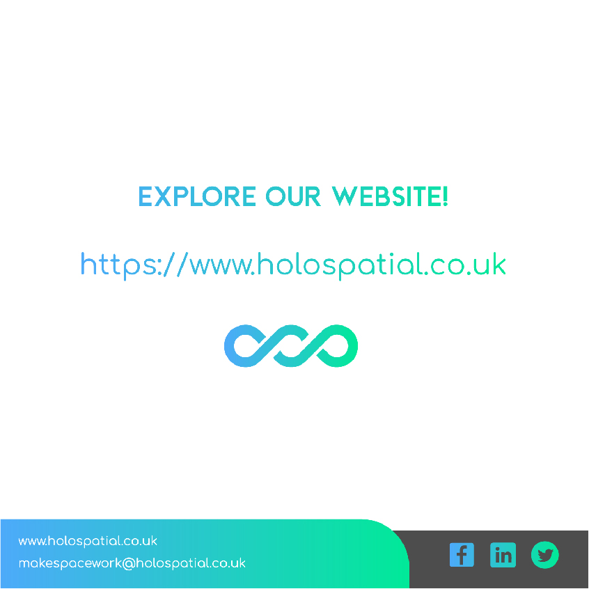 holospatial's tweet image. Here's a little info about who we are! As we work in multiple forms there's always a way for us to bring your space to life! #VR #AR #Holospatial #virtualenvironment #virtualreality #augmentedreality #FuturisticWorld #businessnetworking #branding   #technology
