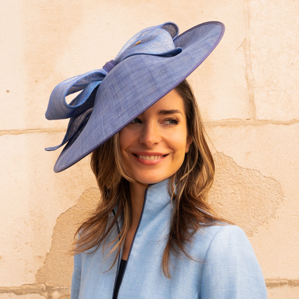 Royal blue hat for a right royal weekend. 

Even though the dress code at the King's Coronation is said to be less formal we will still be on hat watch!

#kingscoronation #dresscode #hats #