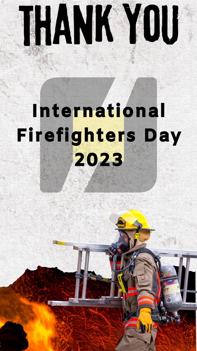 It takes strength and courage to be a #firefighter. Let's honor their selfless work today (and every day) - Happy International Firefighters' Day! #thankyou #InternationalFirefightersDay2023