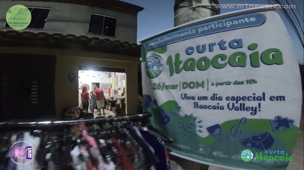 m1newstv's tweet photo. Curta Itaocaia, o turismo rural de Itaipuaçu. Conheça o Atelier Vó Natureza - #ArteLivre e #Sustentável, consideração #ambientecultural #ambientehistórico #ambientesocial #meioambiente.
https://t.co/Mx8YZ8CrG2 https://t.co/yXgE60kFXB