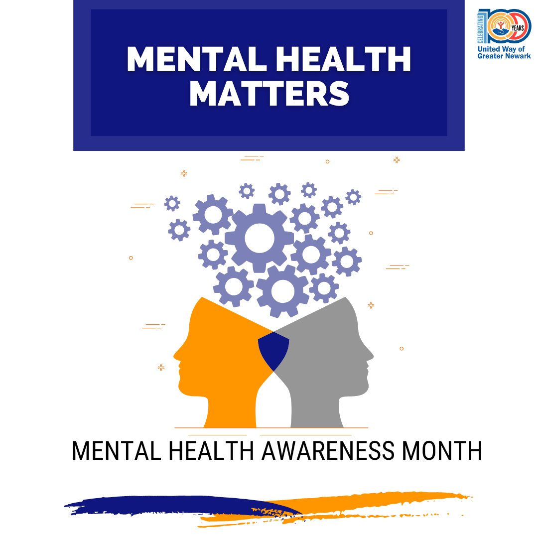 Mental Health Month raises awareness of trauma and the impact it can have on the physical, emotional, and mental well-being of children, families, and communities.  #mentalhealthmatters #Liveunited #wellness #UWGN