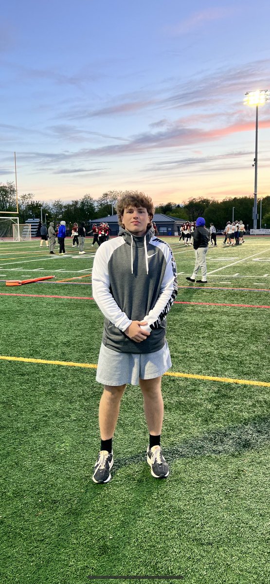 avanata2's tweet photo. Thank you @TSCTFootball @Darealcoachtrap @coachiezzi for having me out for the Spring Game! Had a great time learning about Academics and the Team last night! https://t.co/qlqhFPJWWn