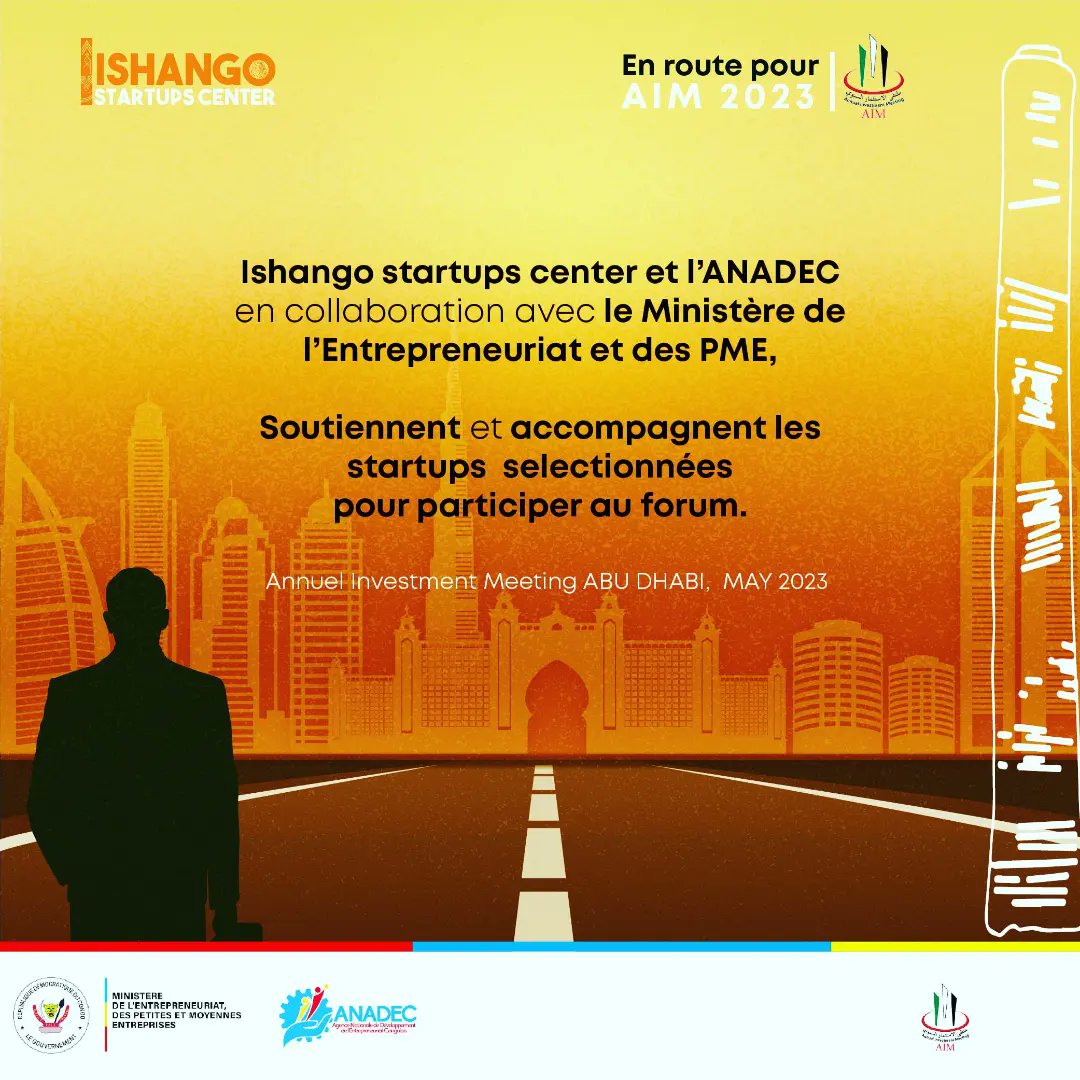 #En_route_pour_AIMCongress
Les résultats de la 1ère phase du Concours de Pitch pour le grd forum #Aimglobal2023 st disponibles.
@INKI et @KOBIKA  st ds la liste et st deux startups accompagnées par #Ishangodtartupscenter et #ANADEC . Bravo à nos champions ! #winners